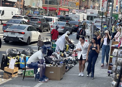 Bag, shoe counterfeiters back in force on NYC's Canal Street.